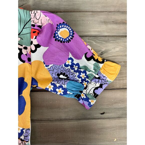 ASOS Floral Multi-Color Mini Dress - Picture 7 of 11